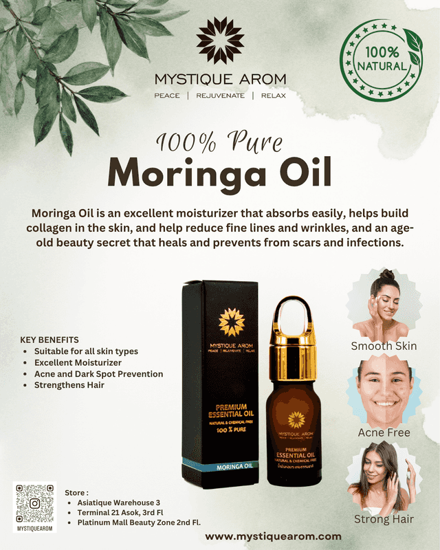Pure Moringa Oil 10 ml