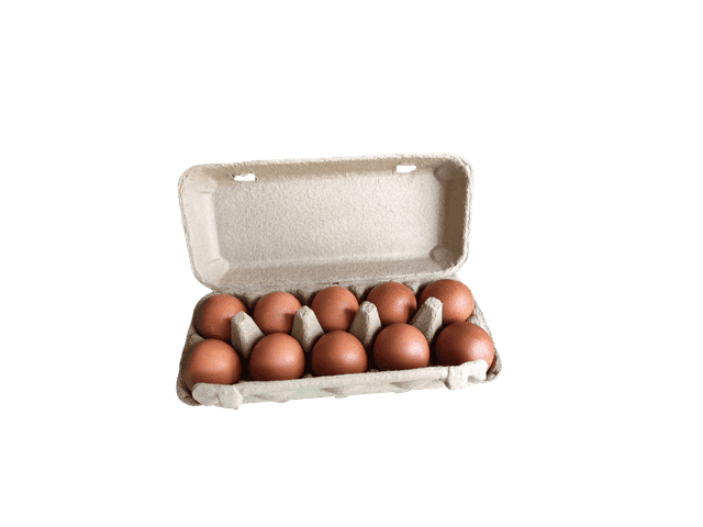 Organic chicken eggs size #3 (Box)