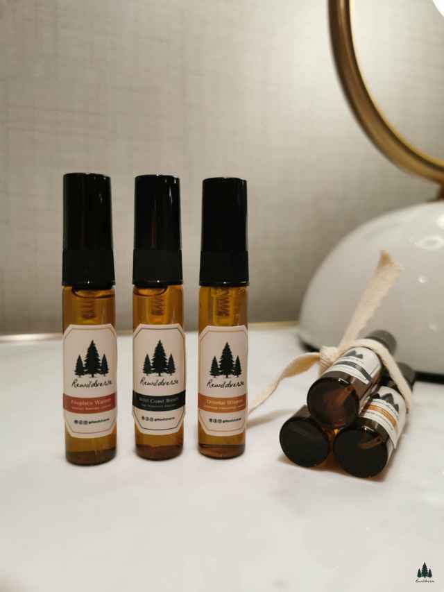 Organic Aromatherapy Spray “Mini Set of 3”