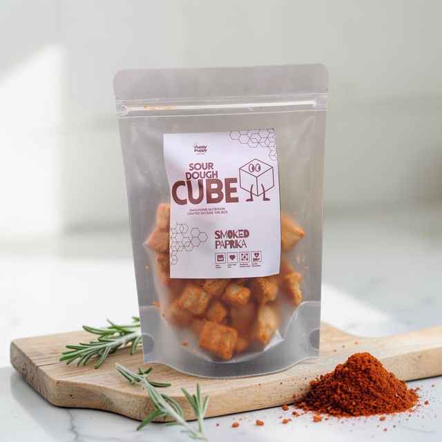 Smoked Paprika Sourdough Cube