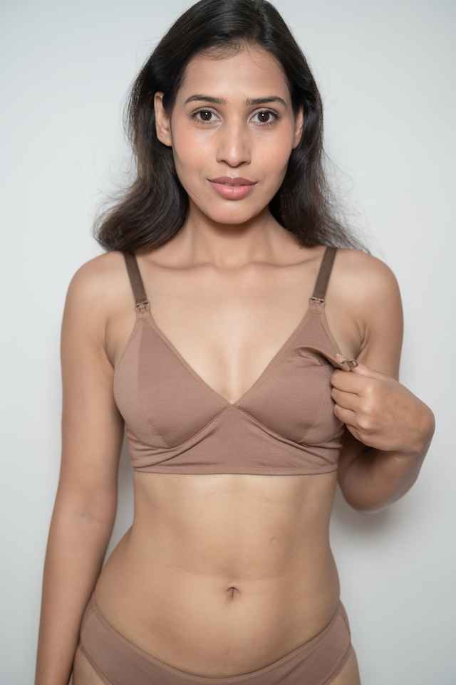 Soft Bamboo cotton NURSING BRA - Siris by Nature