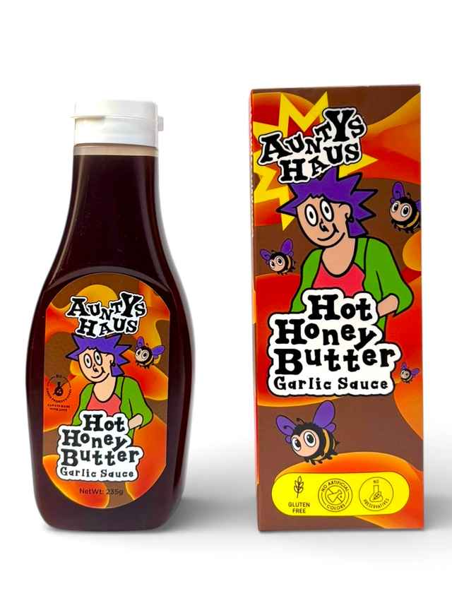 Auntys Haus Hot Honey Butter Garlic Sauce