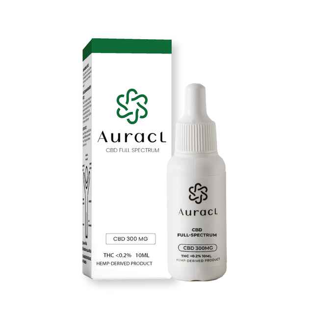 Auracl CBD Oil Full Spectrum To-Go 300mg