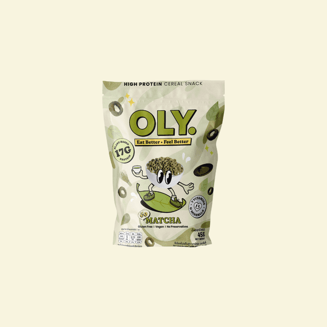 OLY. Go Matcha - Plant Based High Protein Cereal 45g