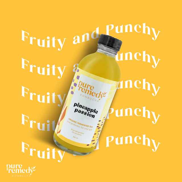 Organic Kombucha | Pineapple Passion