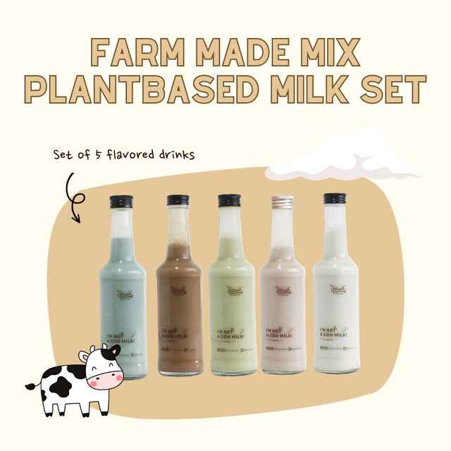 Farm Made Mix Plantbased Milk Set