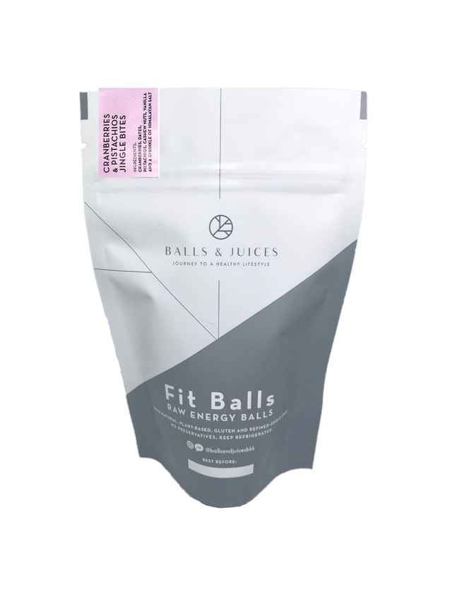 Cranberries & Pistachios Jingle Bites