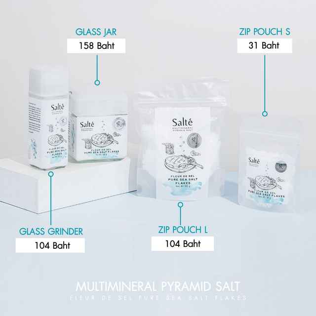 Salté Sea Salt Flakes