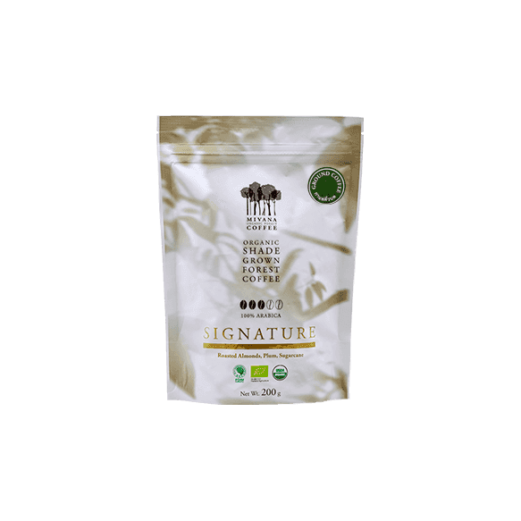 Organic Coffee : Signature Blend (Roasted Ground)