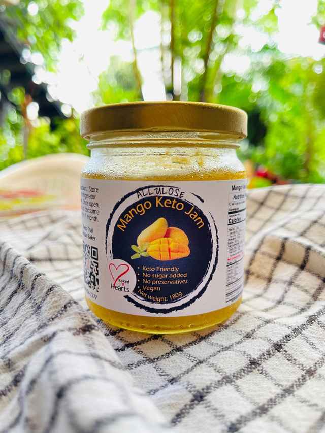Vegan Keto Mango Jam
