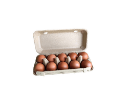 Organic chicken eggs size 1# (Box)