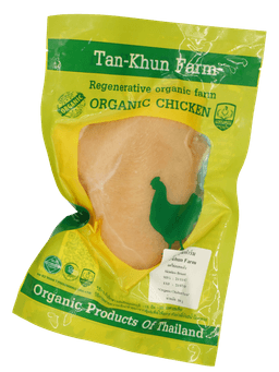 Organic chicken breast 350 g. (no skin )