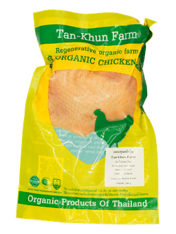 Organic chicken drumstick with thigh 270 g.