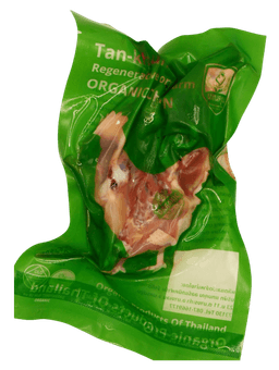 Organic Native chicken (kai baan) bone (carcass) 300 g.