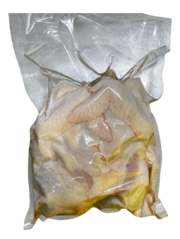 Organic Ta-pao-thong native chicken (kai baan) (full chicken cut up)
