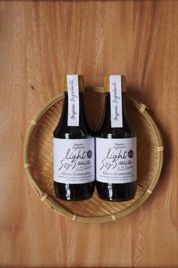 Naturally Fermented Light Soy Sauce from Organic Soy Beans and Organic Jasmine Rice