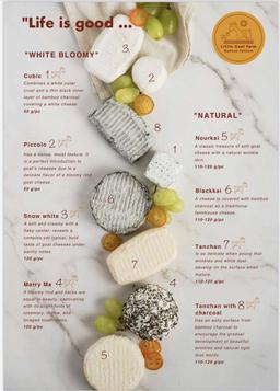 Mystery cheese box : Mix Goat & Cow cheese