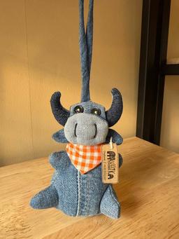 Lucky Buffalo Keychain Plush