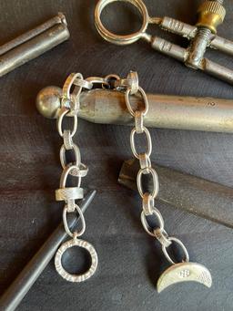 Silver chain bracelet with sun and moon (FLoW)