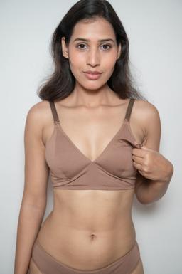 Soft Bamboo cotton NURSING BRA - Siris by Nature