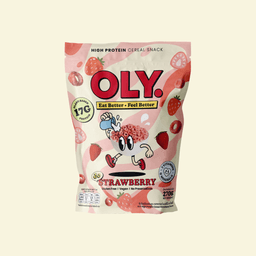 OLY. Go Strawberry - Plant Based High Protein Cereal 270g