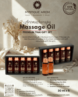 Aromatherapy Massage Oil Gift Set