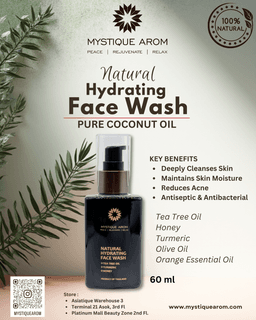 Hydrating Face Wash - Tea Tree Oil | Turmeric | Honey