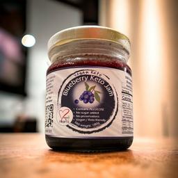 Vegan Keto Blueberry Jam (5BB)