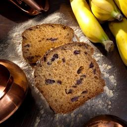 Gluten-Free Vegan Rice Flour Bread with Sun-Dried Bananas (88GLB)