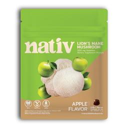 Nativ Lion’s Mane Mushroom 500 mg Gummies - Apple Flavor
