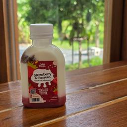 Yogurt Drink - Strawberry and Flaxseed