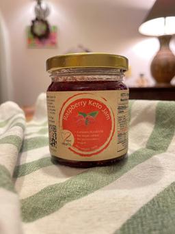 Vegan Keto Raspberry Jam